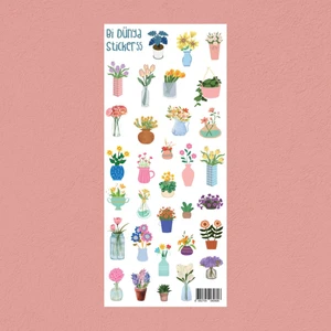 M55 – Saksılar Içinde Sticker Seti