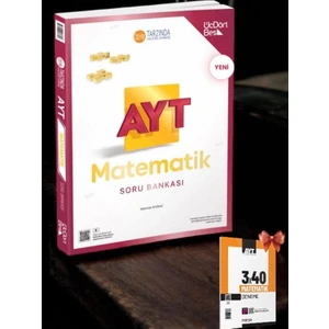 2026 Model 345 - Ayt Matematik Soru Bankası ve Ayt Matematik Deneme Hediye!!!