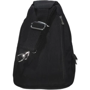 Krinklı Bayan Postacı Çantası Siyah