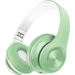 P68 Mikofonlu Sd Kart Girişli Fm Radyolu Bluetooth 5. 0 Kulak Üstü Kulaklık Yeşil