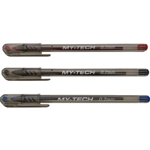 My-Tech 2240 Tükenmez Kalem 0.7mm - Mavi-Siyah-Kırmızı