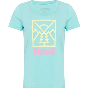 Scene Kadın Mavi Tişört