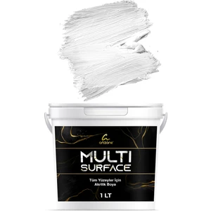 Multi Surface - Tüm Yüzeyler Boyası - 1 Litre - Beyaz