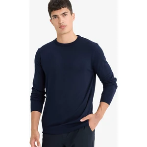 Regular Fit Bisiklet Yaka Basic Düz Premium Triko Kazak A5268AX25AU