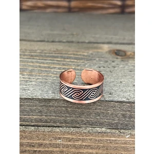 Rupen Kraft Ayarlanabilir Ölçü Saf Bakır Yüzük