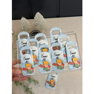 3 Boyutlu Kabartmalı Yeni Doğan Mevlit Hediyelik Bebek Açacak Magnet-Küçük Prens - Toplam 20 Adet