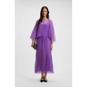 Mary & Mary Italyan Uzun Ipek Elbise