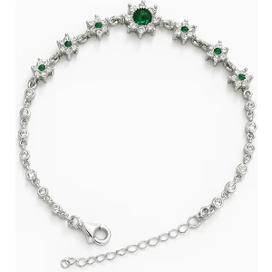 Çiçek Model 925 Ayar Gümüş