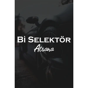 Bi Selektör Atsana Oto Sticker Cam Motor Araba Sticker