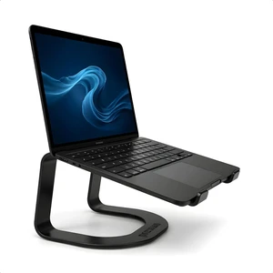 Lifter Ergonomik Metal Notebook & Laptop Standı - Siyah