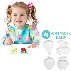 Magic Water Elf Sihirli Su Hayvanları Kendin Yap Eğitici Oyun Seti Yedek Kalıp (4 Adet)