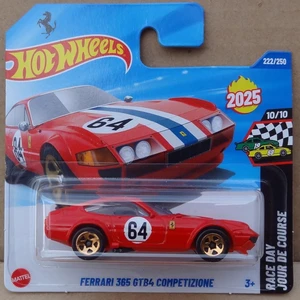 Hot Wheels Ferrari 365 Gtb4 Competizione Diecast Model Araba (1:64 Ölçek)