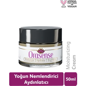 Nemlendirici Yüz Kremi 50ml - Safran Özlü Su Bazlı Aydınlatıcı Yoğun Nemlendirici Vegan