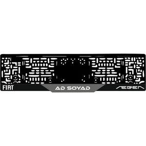 Fiat Egea 2 Adet Pleksi Plakalık