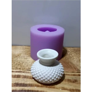 Küçük Tonbiş Vazo Silikon Kalıbı