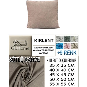 %100 Pamuk Petek 2'li Kirlent Kılıfı