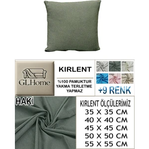 %100 Pamuk Petek 2'li Kirlent Kılıfı