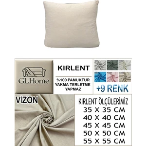 %100 Pamuk Petek 2'li Kirlent Kılıfı