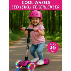 Işıklı Tekerlekli Çocuk Scooter
