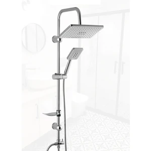 Pure Beyaz Rusya Yeni Nesil Siyah Robot Tepe Yağmurlama Duş Seti Duş Başlığı Duş Hortum