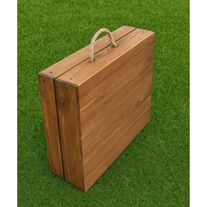 Beesstore Tabureli Piknik Kamp Masası-Bahçe Masası-Piknik Masası-4 Tabureli Masa