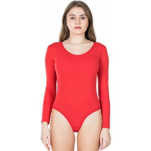 Iç Giyim Derya Kurşun Pamuk Kumaş Uzun Kol Oval Yaka Çıt Çıtlı Body Atlet
