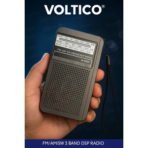 Deprem Ve Acil Durumlar Için Taşınabilir Şarjlı Cep Radyosu – Fm/Am/Sw 3 Bant