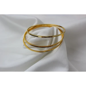 Ajda – Ince Minimal Altın Kaplama Bilezik