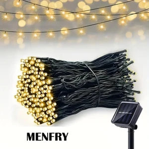 Solar Güneş Enerjili 10 Metre 100 Ledli 8 Animasyonlu Bahçe Balkon Ağaç Teras Aydınlatma Dekor Işık