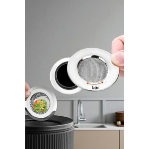 Lavabo Süzgeci - 7.5 cm Çap 2 Li Set Gider Sügeci Lavabo Süzgeci 721976