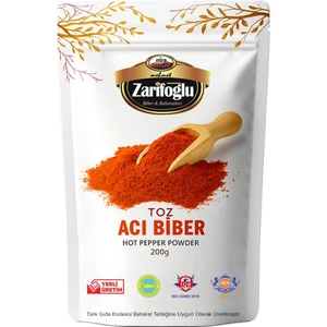 Toz Acı Biber 200 gr
