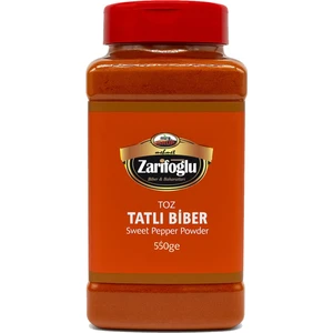 Tatlı Kırmızı Toz Biber 550 gr - Katkısız Yerli Üretim Taze Öğütülmüş
