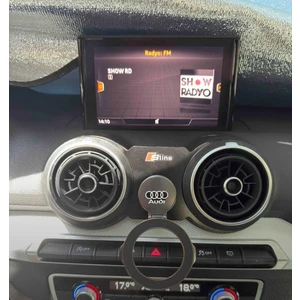 Balcıoğlu Aksesuar Audi Q2 Uyumlu 2015-2024 Magsafe Uyumlu Açılabilir Manyetik Mıknatıslı Telefon Tutucu