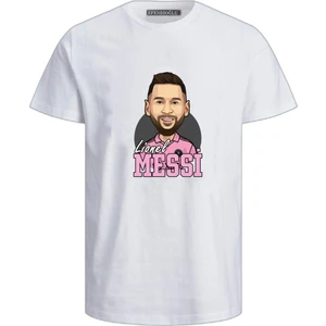 Messi Baskılı Pamuklu Çocuk T-Shirt