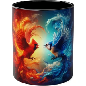 Anka Kuşu Temalı Baskılı Kupa Bardak