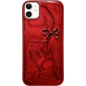 Apple iPhone 11 Uyumlu Kılıf Zebana Fionka Silikon Kılıf Kırmızı