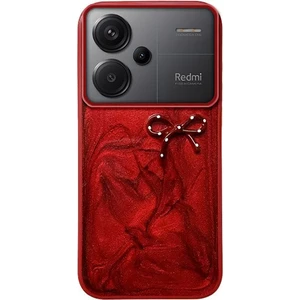 Xiaomi Redmi Note 13 Pro Plus 5g Uyumlu Kılıf Zebana Fionka Silikon Kılıf Kırmızı