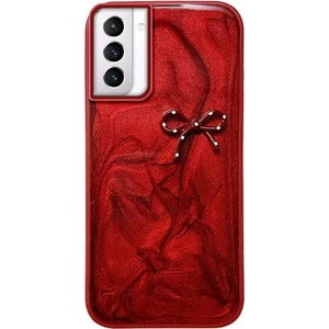 Samsung Galaxy S21 Fe 5g Uyumlu Kılıf Zebana Fionka Silikon Kılıf Kırmızı