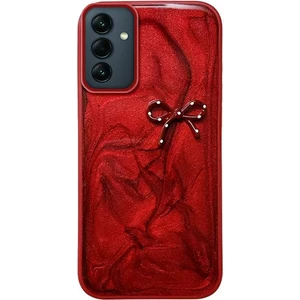 Samsung Galaxy A25 5g Uyumlu Kılıf Zebana Fionka Silikon Kılıf Kırmızı