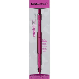 Matri-X Versatil 0.7 mm Metalik Pembe Şeffaf Ambalaj 5598