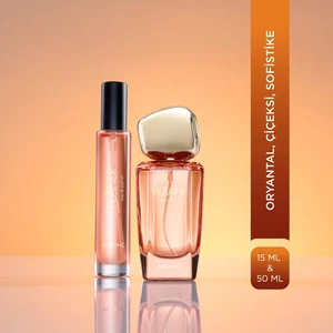 Flâner Edp 50 ml & Seyahat Boy 15 ml Kadın Parfüm Seti I Oryantal, Çiçeksi I Narenciye, Safran