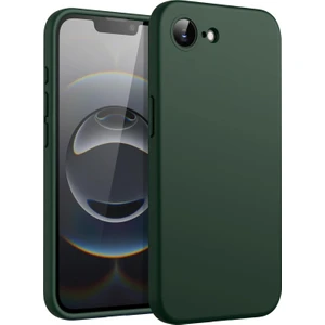 Apple iPhone 16E Kılıf Kadife Lansman Soft Yumuşak Liquid Silikon Kamera Korumalı Kapak