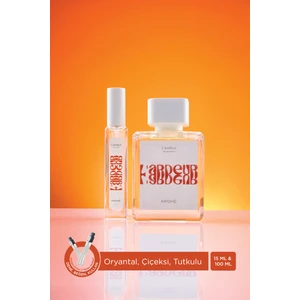 L’ardeur Edp 100 ml & Seyahat Boy 15 ml Unisex Parfüm Seti I Oryantal, Çiçeksi I Ahududu, Safran