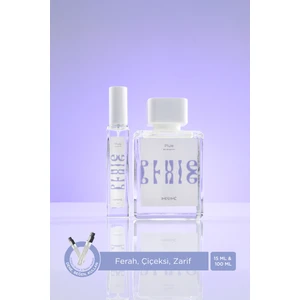 Pluie Edp 100 ml & Seyahat Boy 15 ml Unisex Parfüm Seti I Ferah Çiçeksi I Bergamot, Pembe Biber