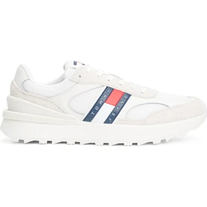 Tommy Hilfiger TJM TECHNICAL RUNNER ESS Beyaz Erkek Sneaker