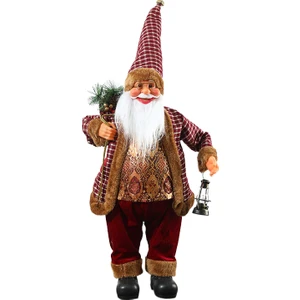 Ayakta Duran Noel Baba Bebek Süsleri 60 cm Noel (Yurt Dışından)