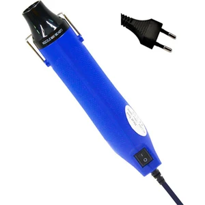 300W Sıcak Hava Makinesi Mini Sıcaklık Üfleyici Elektrikli Sıcak Kurutma Makinesi El Sanatları Kabartma Shrink Sarma Pvc Ab Fişi B (Yurt Dışından)