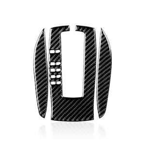 Chevrolet Camaro Için Karbon Fiber 2010-2015 Lhd Araç Dişli Vites Paneli Kapak Çıkartma Trim Iç Aksesuarlar (Yurt Dışından)