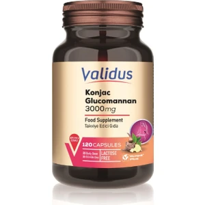 Glucomannan 3000 Mg 120 Capsules