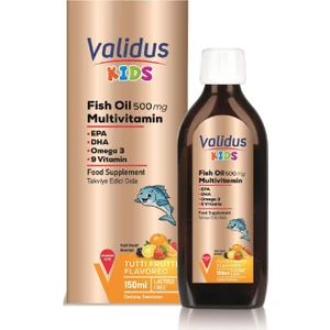 Kids Fish Oil + Multivitamin 150 ml Syrup